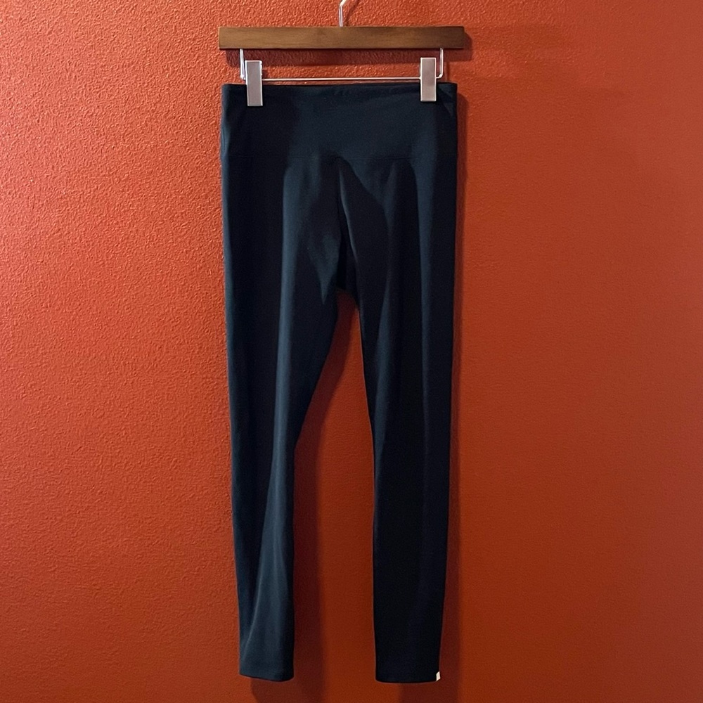 Summersalt Women’s The Brushed High Rise Full Length Black Wick Leggings